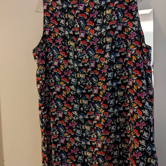 Vintage Diana D'Or 100% silk sleeveless top - Picture 5 of 10